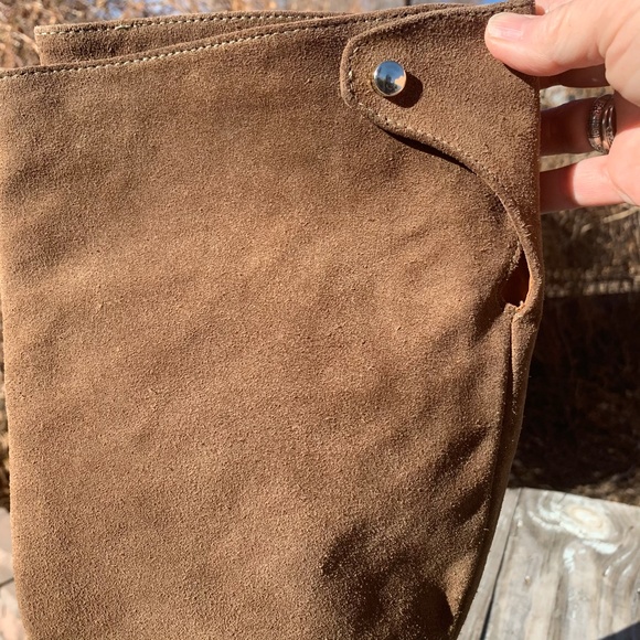 Zara Woman Suede Riding Boots Size EU 40 US 9 - Picture 4 of 16